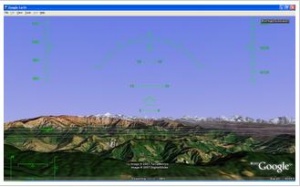 mac hotkey for flight simulator in google earth